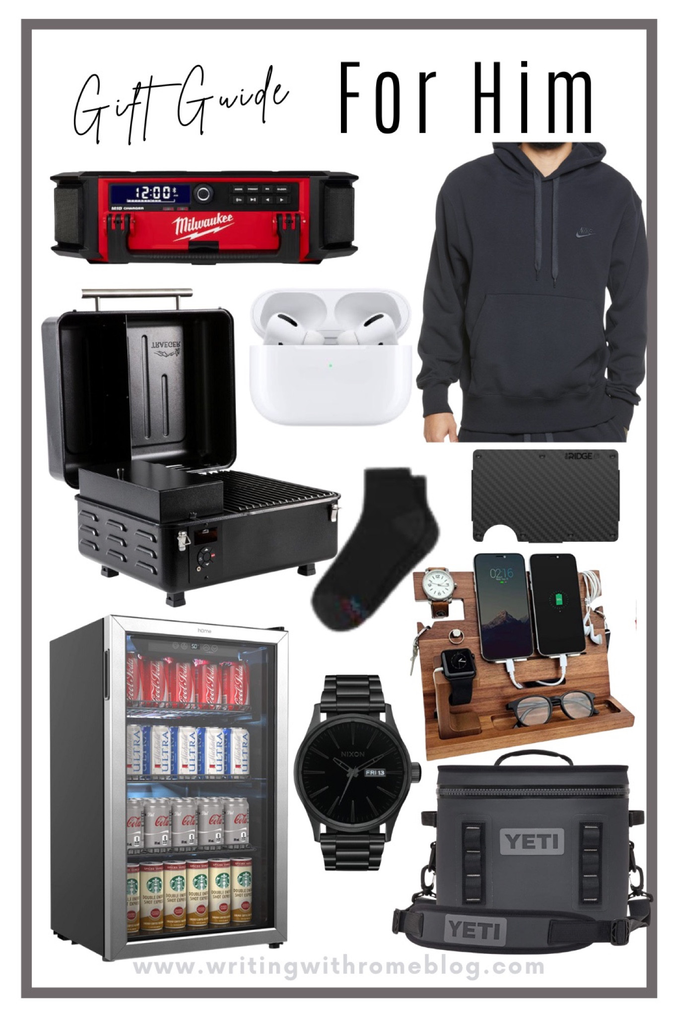 Gift guide for him

Gift ideas for men, electronics, power tools, Milwaukee radio, Bluetooth radio speaker, Nike sweater, mens winter wardrobe, trager portable grill, charging station, yeti cooler, Nikon watch for men, beer fridge, mini fridge, AirPods, ridge slim wallet, Christmas gift wish list, Amazon finds, Nordstrom fashion, Home Depot, target style

#LTKgiftguide 

#LTKmens #LTKGiftGuide #LTKHoliday