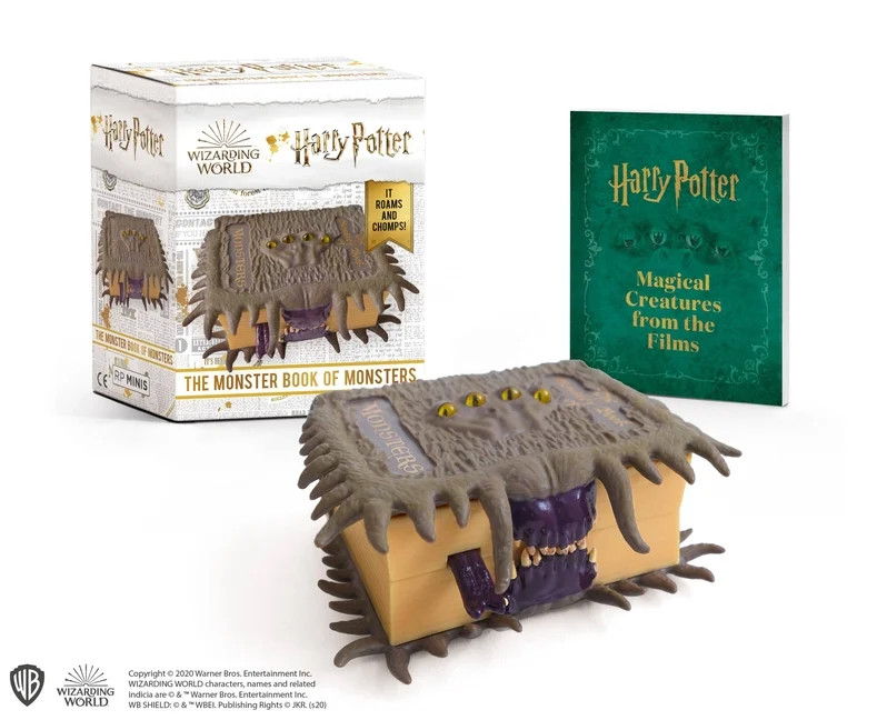 Rp Minis Harry Potter: The Monster Book of Monsters: It Roams and Chomps!, (Paperback) | Walmart (US)
