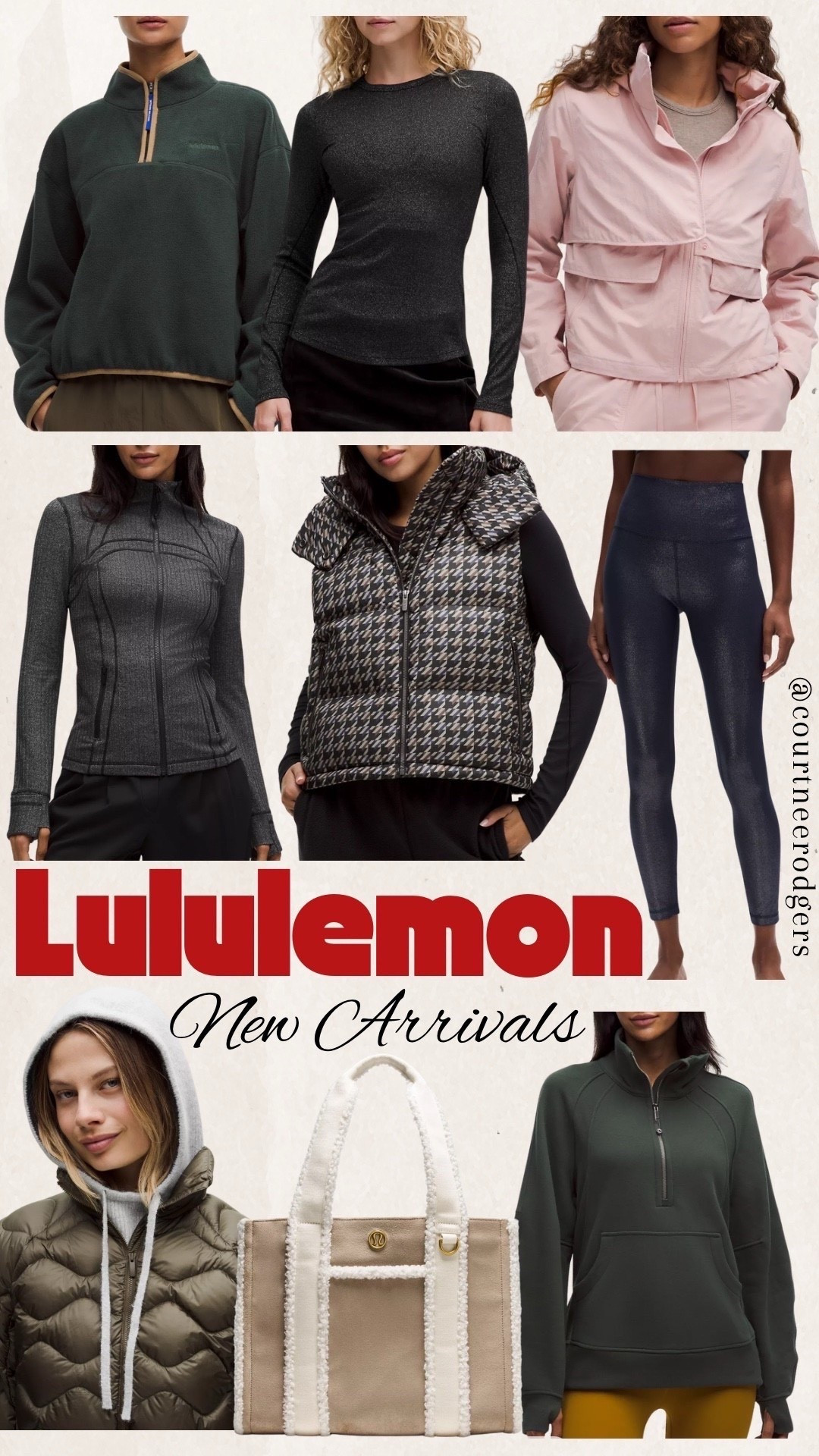 Lululemon New Arrivals ❤️

Lululemon, new arrivals, activewear, fitness, athleisure 

#LTKHoliday #LTKGiftGuide #LTKActive