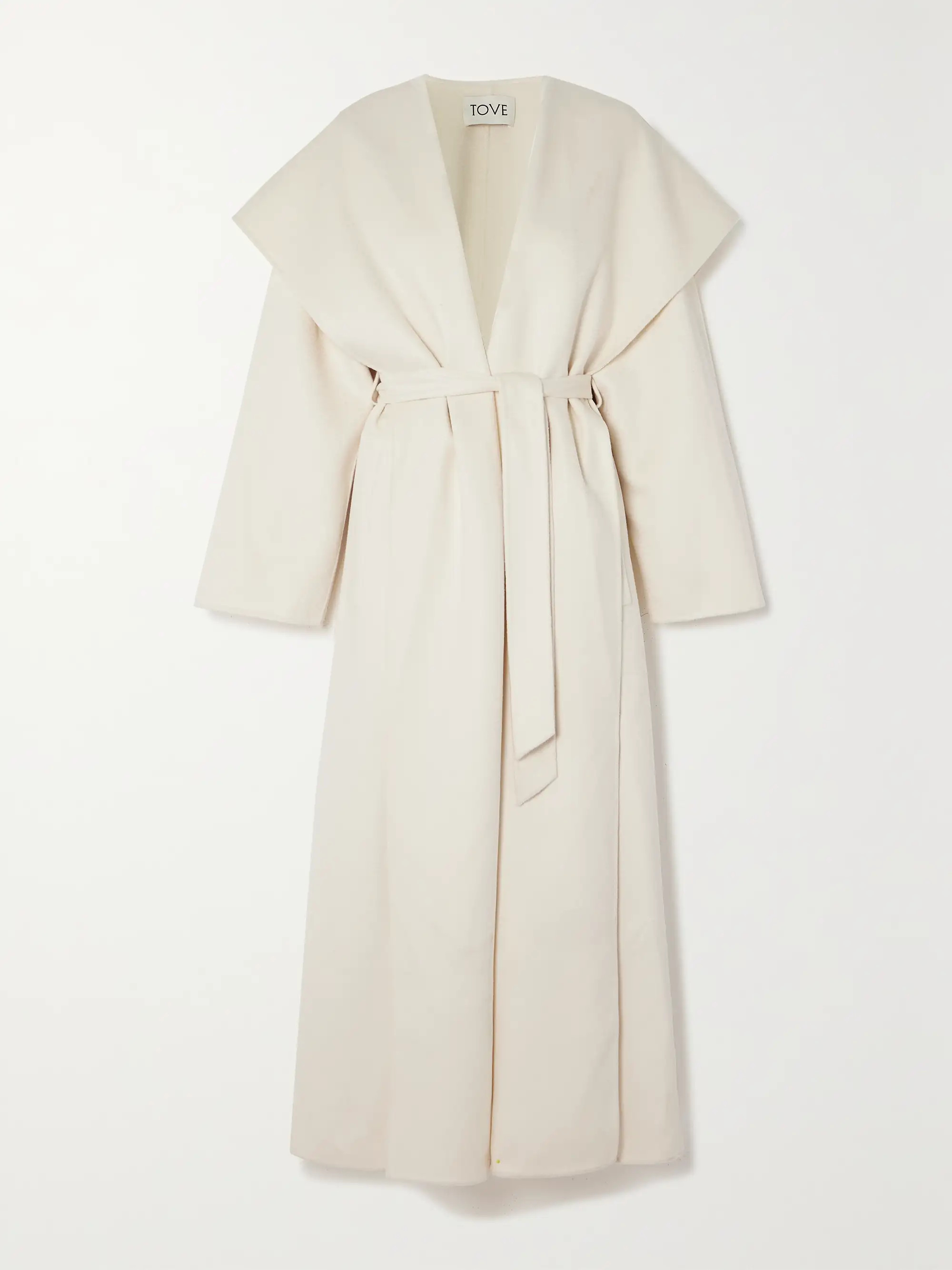 Zinnia belted wool-blend felt coat | NET-A-PORTER (UK & EU)