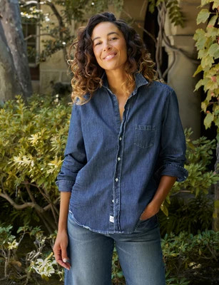 EILEEN Vintage Dark Indigo Wash, Famous Denim Vintage Dark Indigo Wash / XS | Frank & Eileen