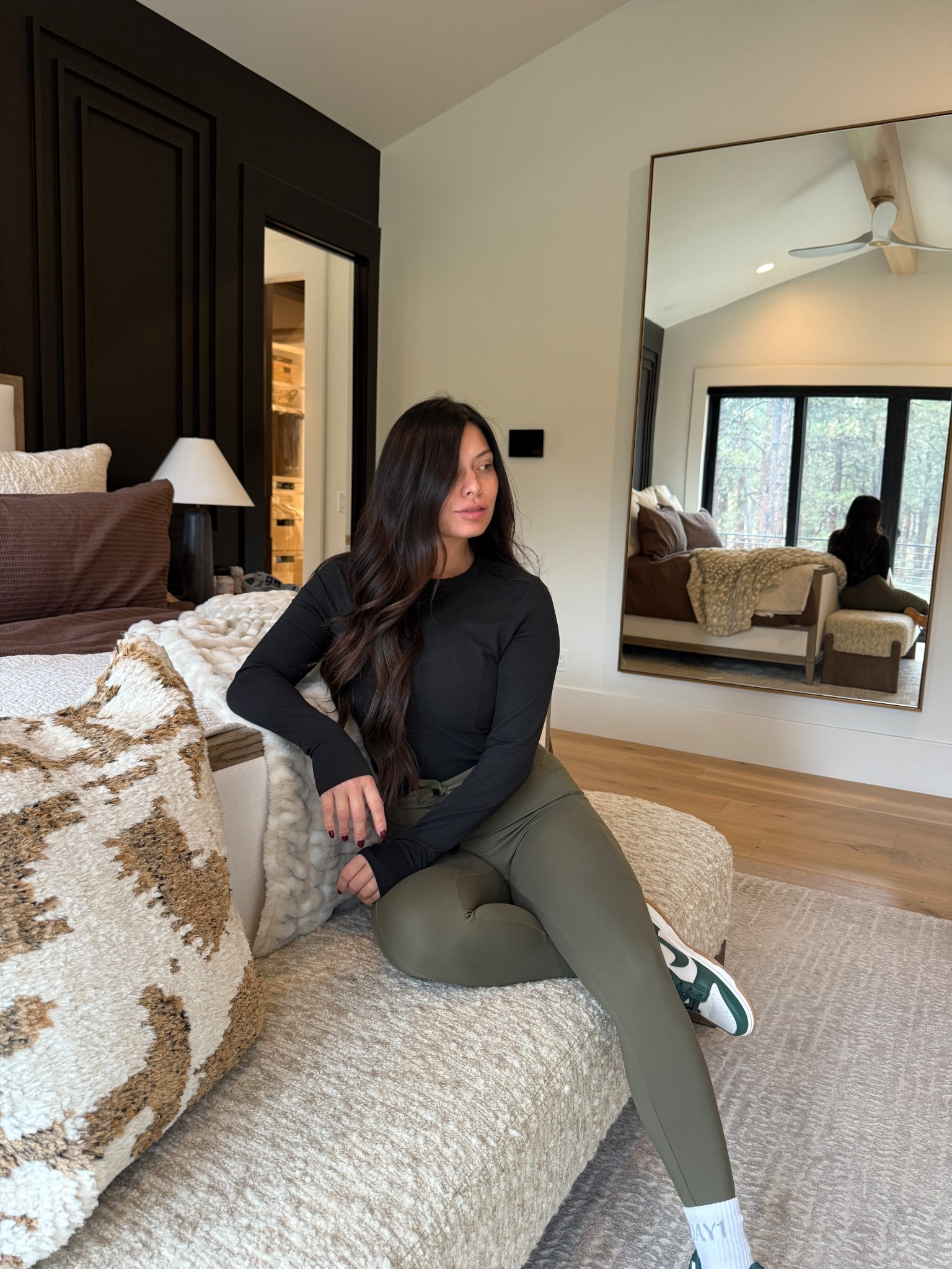 I did a 4 mile walk in this outfit and it felt so good! I’m wearing a size small in everything. The Timberline sports bra has full coverage, which I love, and it’s supportive!

#LTKHome #LTKStyleTip #LTKActive