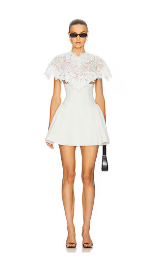 The Mademoiselle Mini Dress in Ivory | Revolve Clothing (Global)