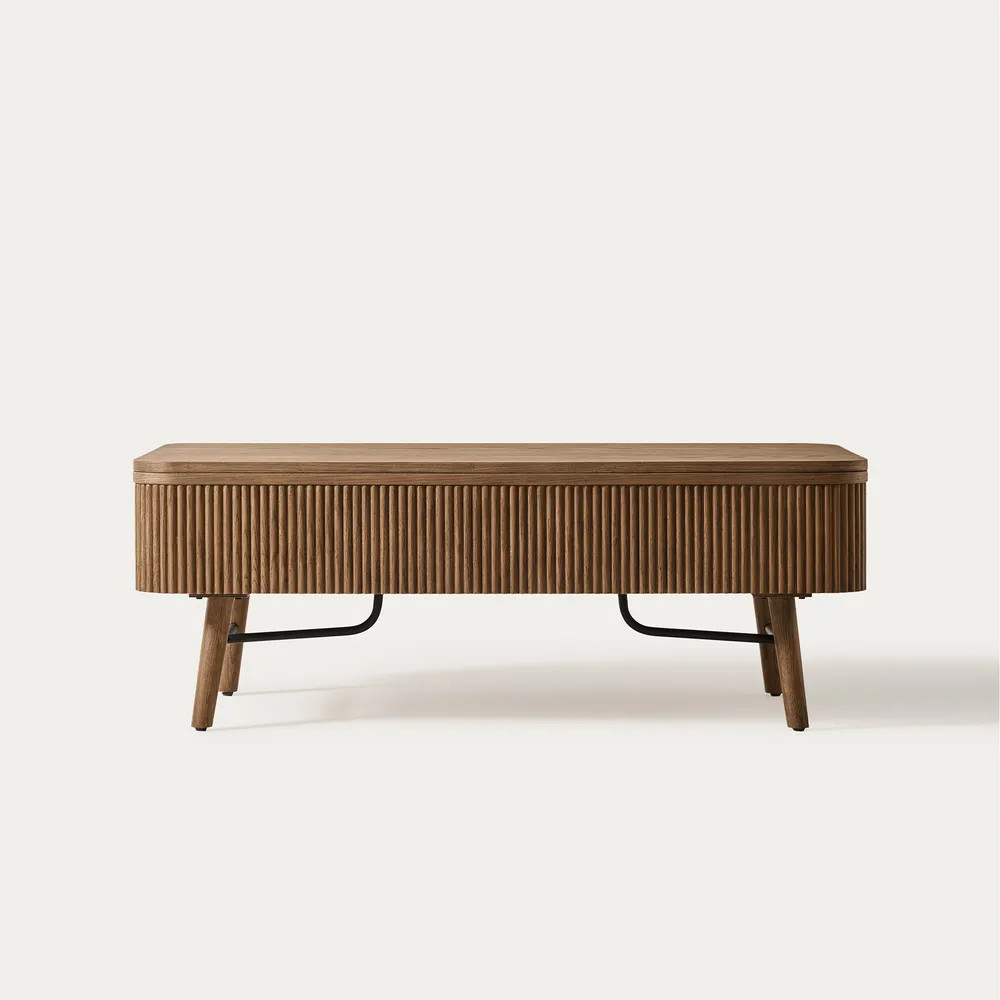 Magnus 47" Lift-Top Oak Coffee Table | Hernest