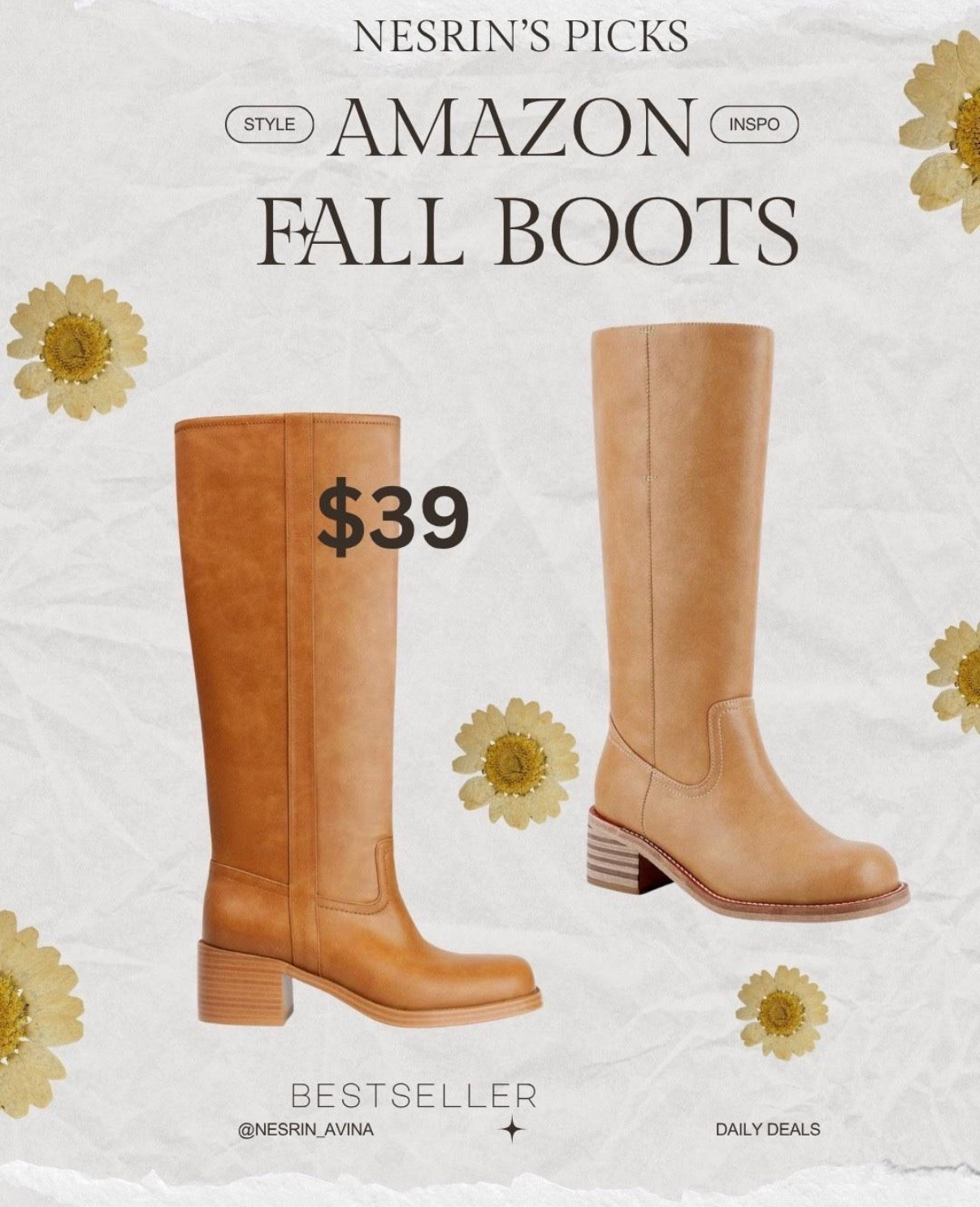 The cutest fall style/ and it is comfortable.  Here are two highly rated boots that are trending over on my Amazon right now.  The price is always better in September so grab them now! #bananaboots #boots #fallboots #yellowboots #orangeboots #flatboots #coolgirlboots