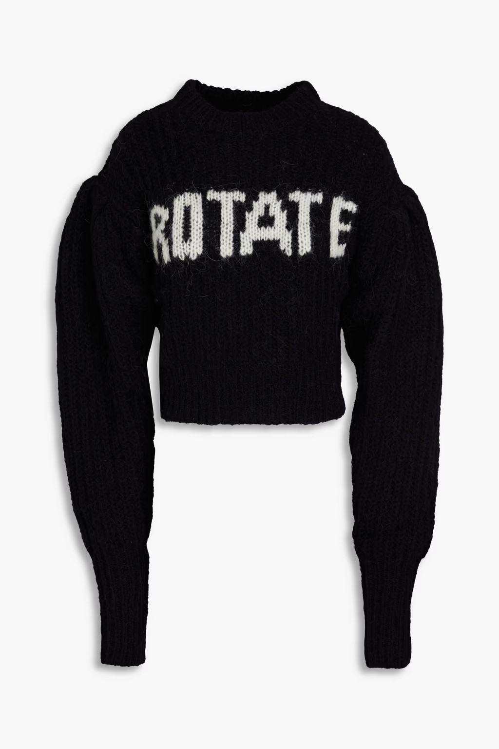 Intarsia wool-blend sweater | The Outnet (US and CA)