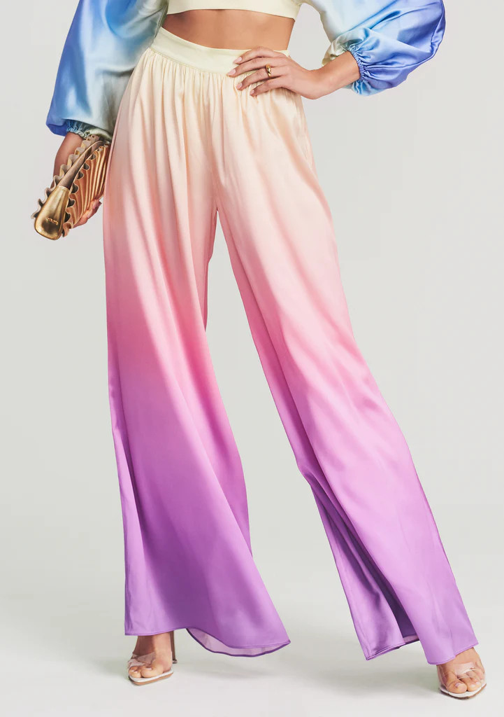 Delia Silk Pant | Retrofete