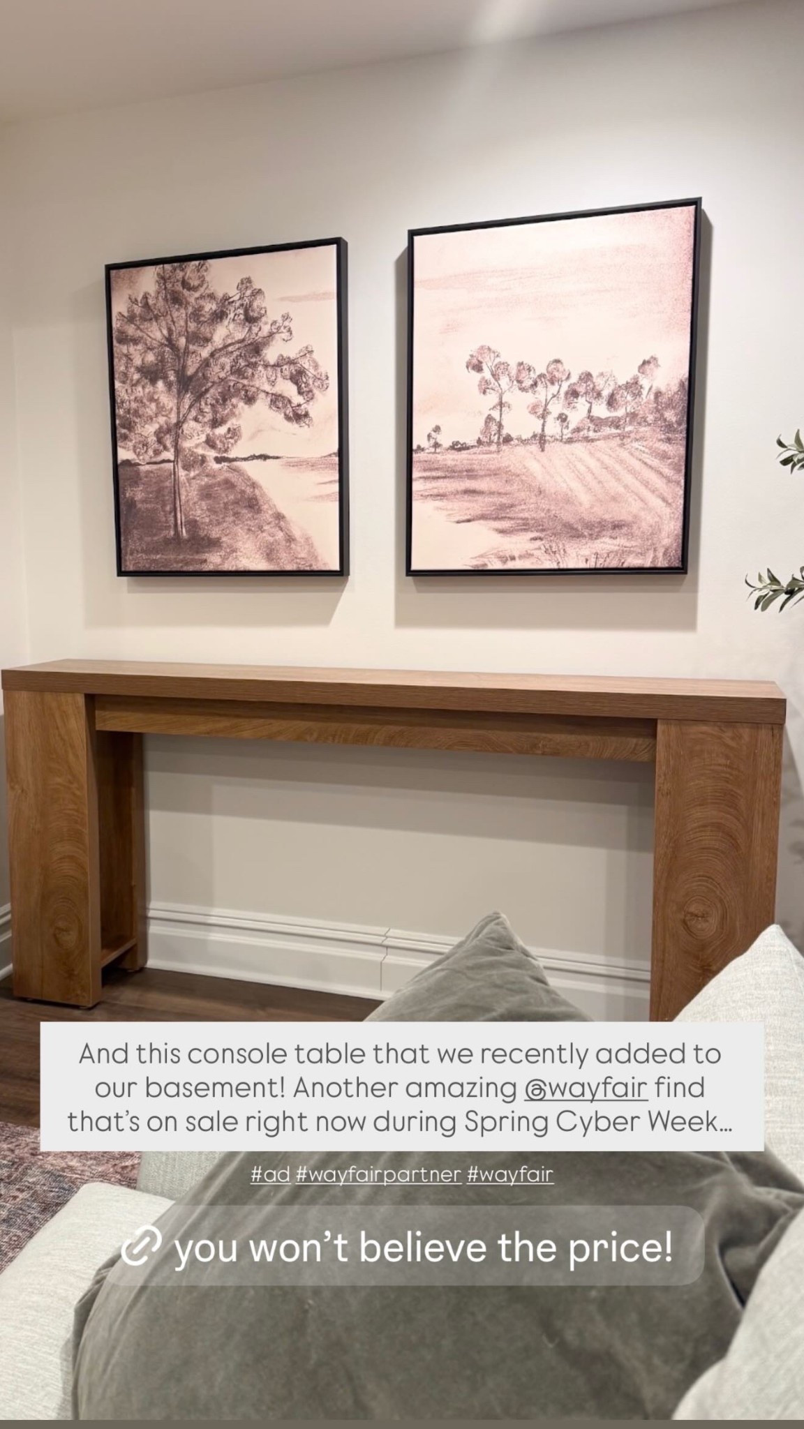 A few shots from our home featuring some of my favorite @Wayfair finds! The olive green bedside table in Jacob’s bedroom, Ava’s cute scalloped lamp, and the gorgeous console that we recently added to our basement — all part of Wayfair’s Spring Cyber Week sale 🙌🏻

Linking them along with other amazing Wayfair and accessory finds that are all on sale this weekend! 


#LTKSaleAlert #LTKSeasonal #LTKHome