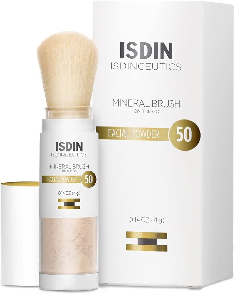 ISDIN Mineral Brush Powder, Facial Pollution and Blue Light Protection, a Complement to your Sun ... | Amazon (US)