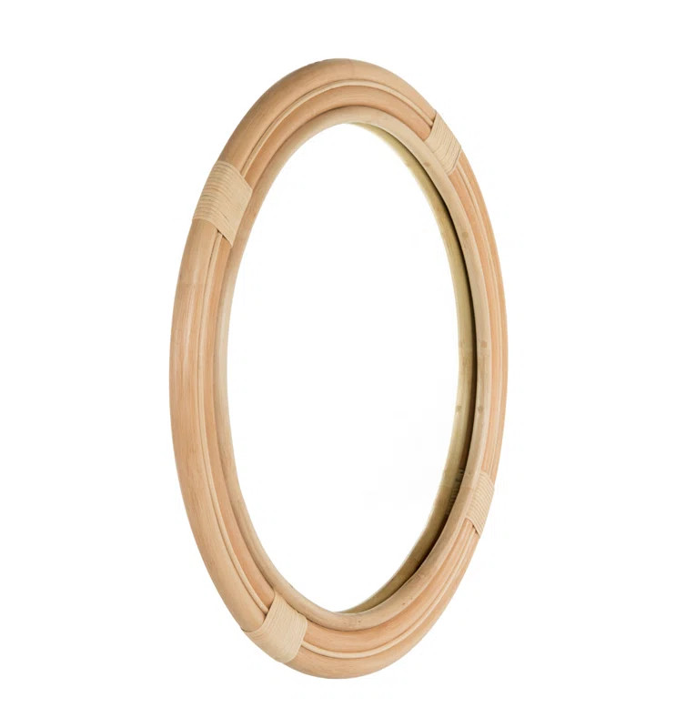 Rattan Wall Mirror | Wayfair North America