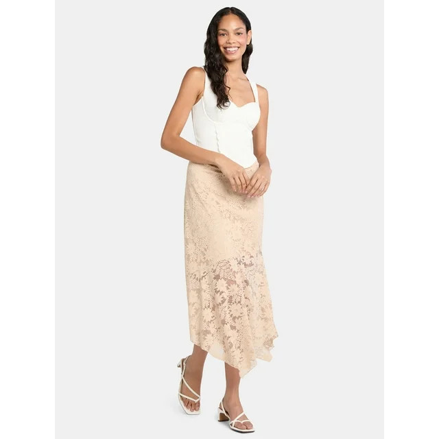 Madden NYC Women's Tie Back Corset Top, Sizes XXS-XXL | Walmart (US)