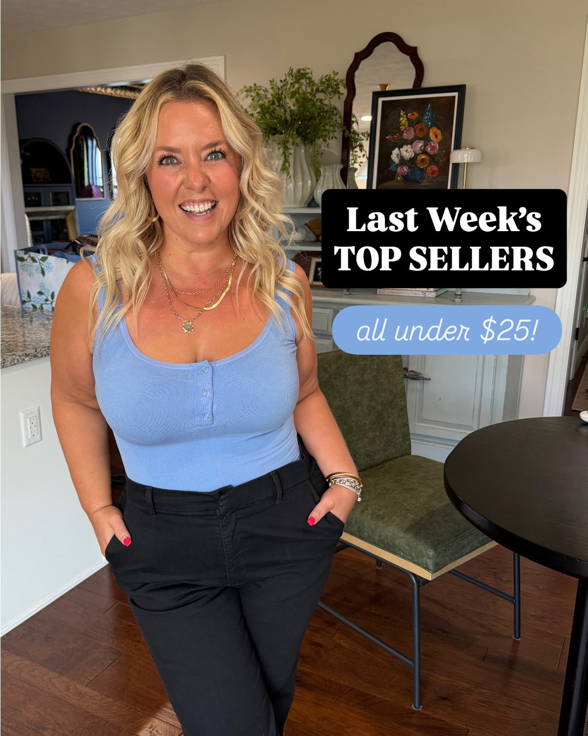 Last week’s top sellers all came in under $25!!

#LTKPetite #LTKHome #LTKMidsize