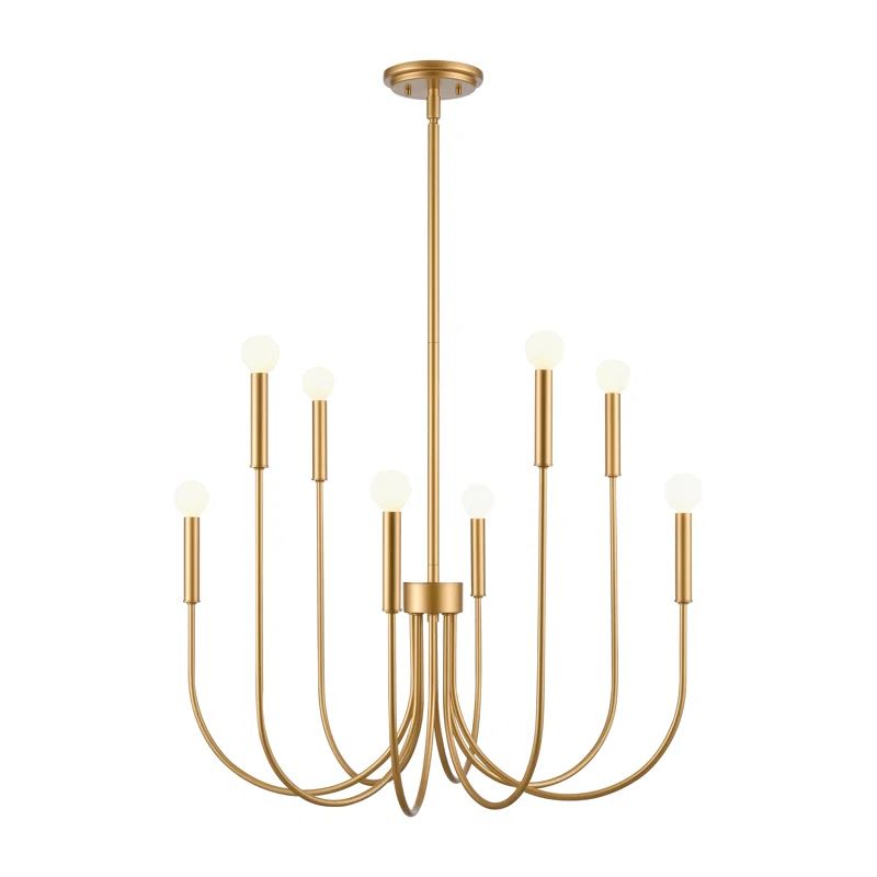 Mirha 8 - Light Dimmable Classic / Traditional Chandelier | Wayfair North America