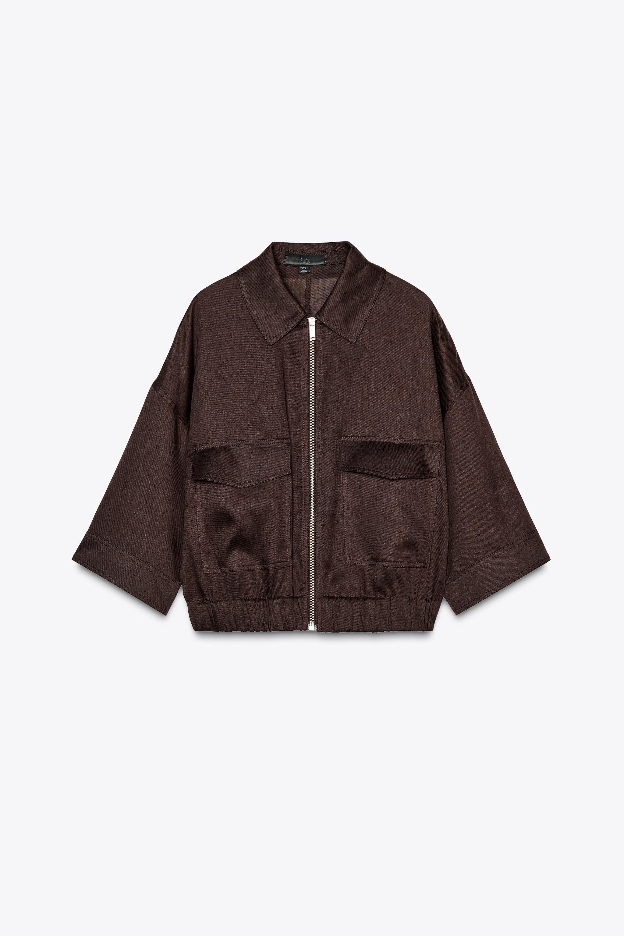 RAMIE ZIPPER JACKET | Zara US