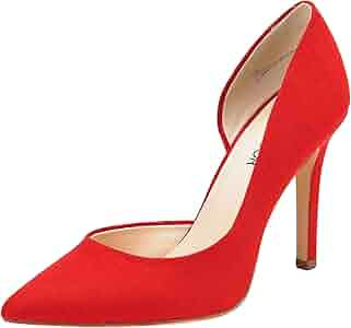 JENN ARDOR Stiletto High Heel Shoes for Women: Pointed, Closed Toe Classic Slip On Dress Pumps | Amazon (US)