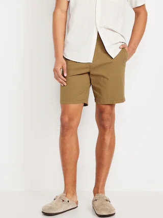 Slim Built-In Flex Rotation Chino Shorts -- 8-inch inseam | Old Navy (US)