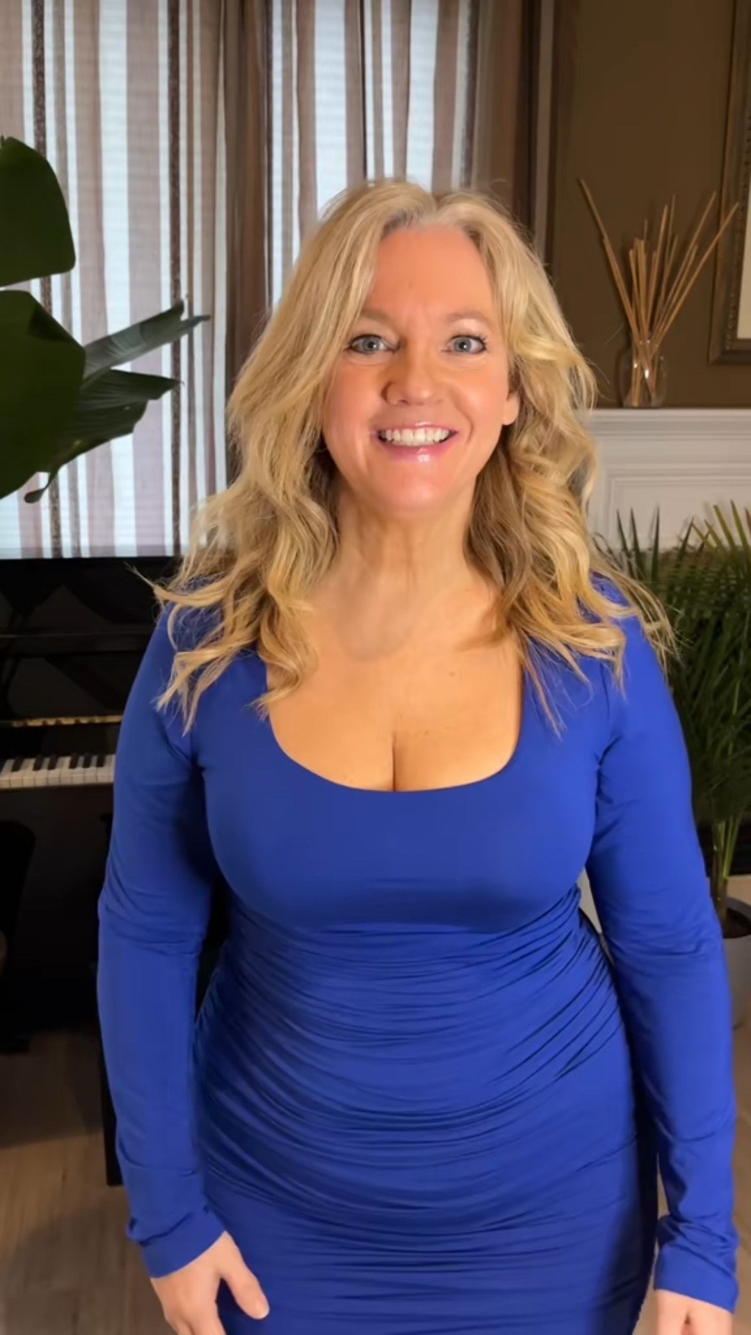 Stunning blue shapewear dress

#LTKMidsize