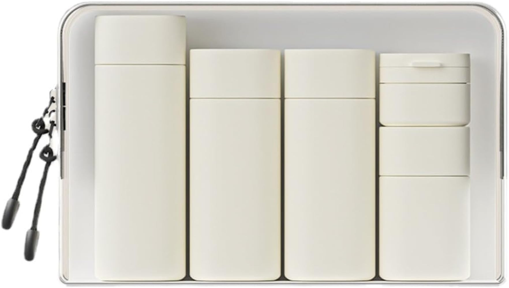 5pcs Travel Cream Dispenser Bottles Set Travel Bottles Toiletry Containers Set, TSA Approved, Tra... | Amazon (US)