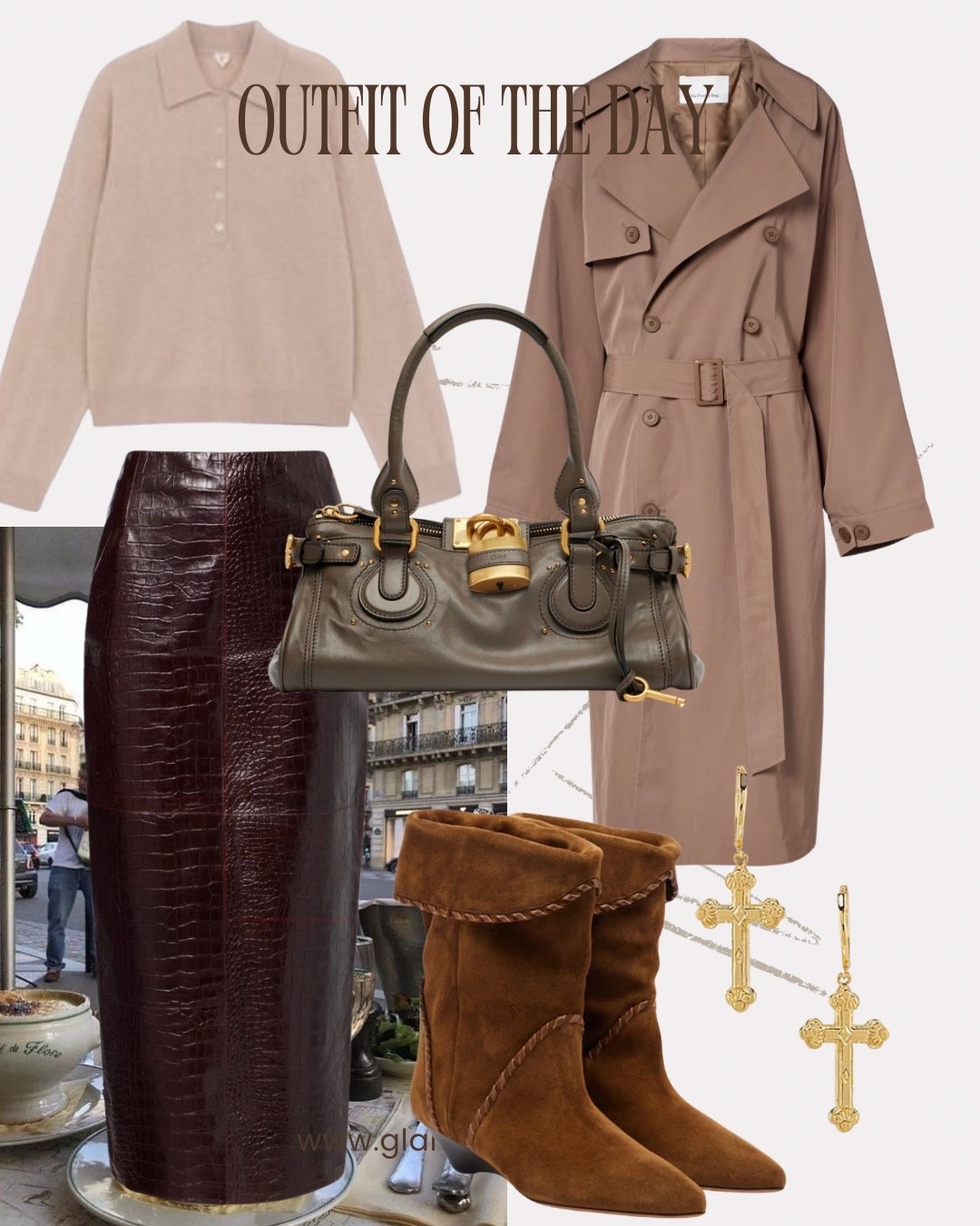 Arket top, Chloe bag, leather skirt, Frankie shop trench, suede boots, Isabel marant boots 

#LTKstyletip #LTKeurope #LTKover50style