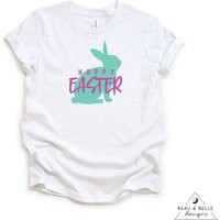 Hoppy Easter Kids T-Shirt Bunny Outfit | Etsy (US)