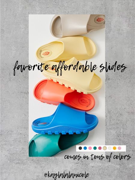 favorite affordable slides that come in all the colors 🤗

#LTKshoecrush #LTKSeasonal #LTKfindsunder50