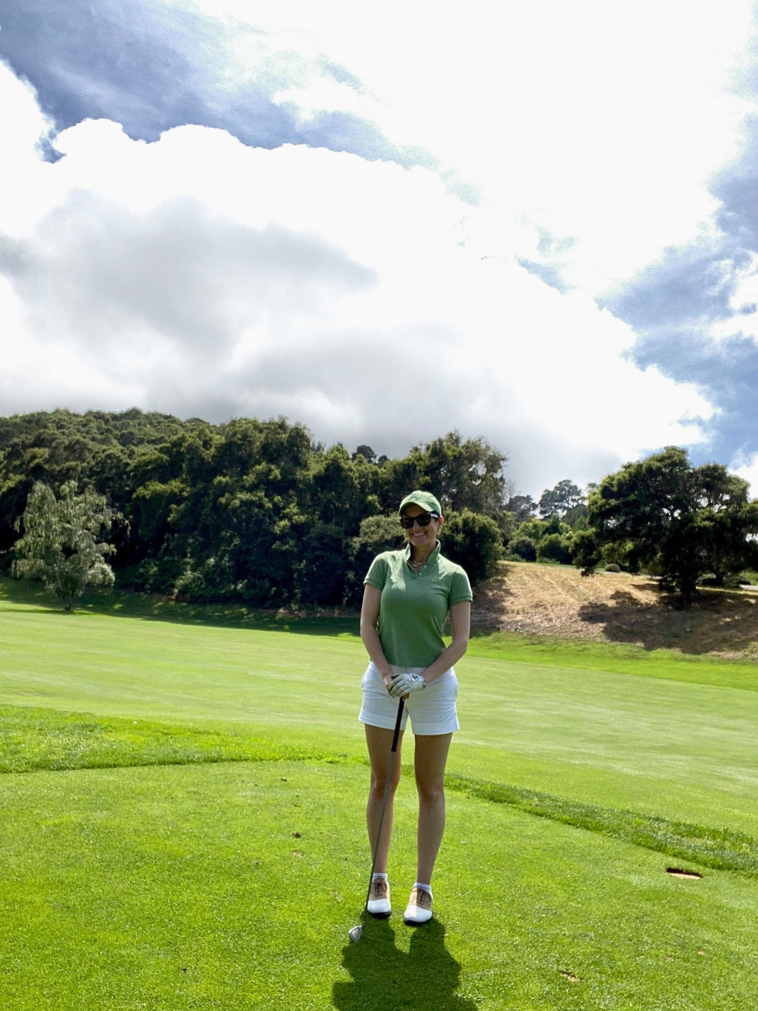 
Looking for what to wear golfing in warm weather? This cute and preppy summer golf outfit features a breathable polo shirt, tailored golf shorts, classic golf shoes, and a visor for sun protection—perfect for country clubs, resort courses, tournaments, and casual rounds. A polished, comfortable golf outfit idea for women who want style, performance, and effortless sporty elegance. 

#LTKSeasonal #LTKActive #LTKdayinmylife