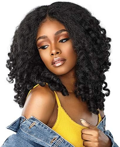 Amazon.com : Sensationnel Empress Curls Kinks&Co Synthetic Textured Lace Front Wig - MONEY MAKER ... | Amazon (US)