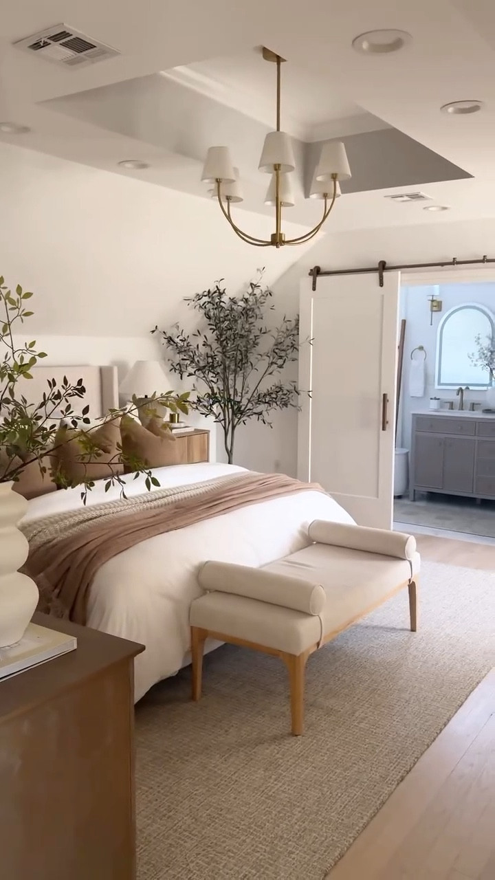 POV: You’ve been dreaming of creating a cozy, warm master bedroom for years… and then one day, it finally happens 🤎✨

This space has been a labor of love—lots of late-night Pinterest scrolling, budget-friendly finds, and a whole lot of patience. Seeing it come together feels like a little dream come true. 

▫️Make sure to save this post for inspo if you’re planning your own dreamy bedroom transformation! 
.
.
.
.

#homedecor #bedroommakeover #cozyhomevibes #modernorganic #neutralhome #paintinspo #homedecor #homedesign #interiordesign