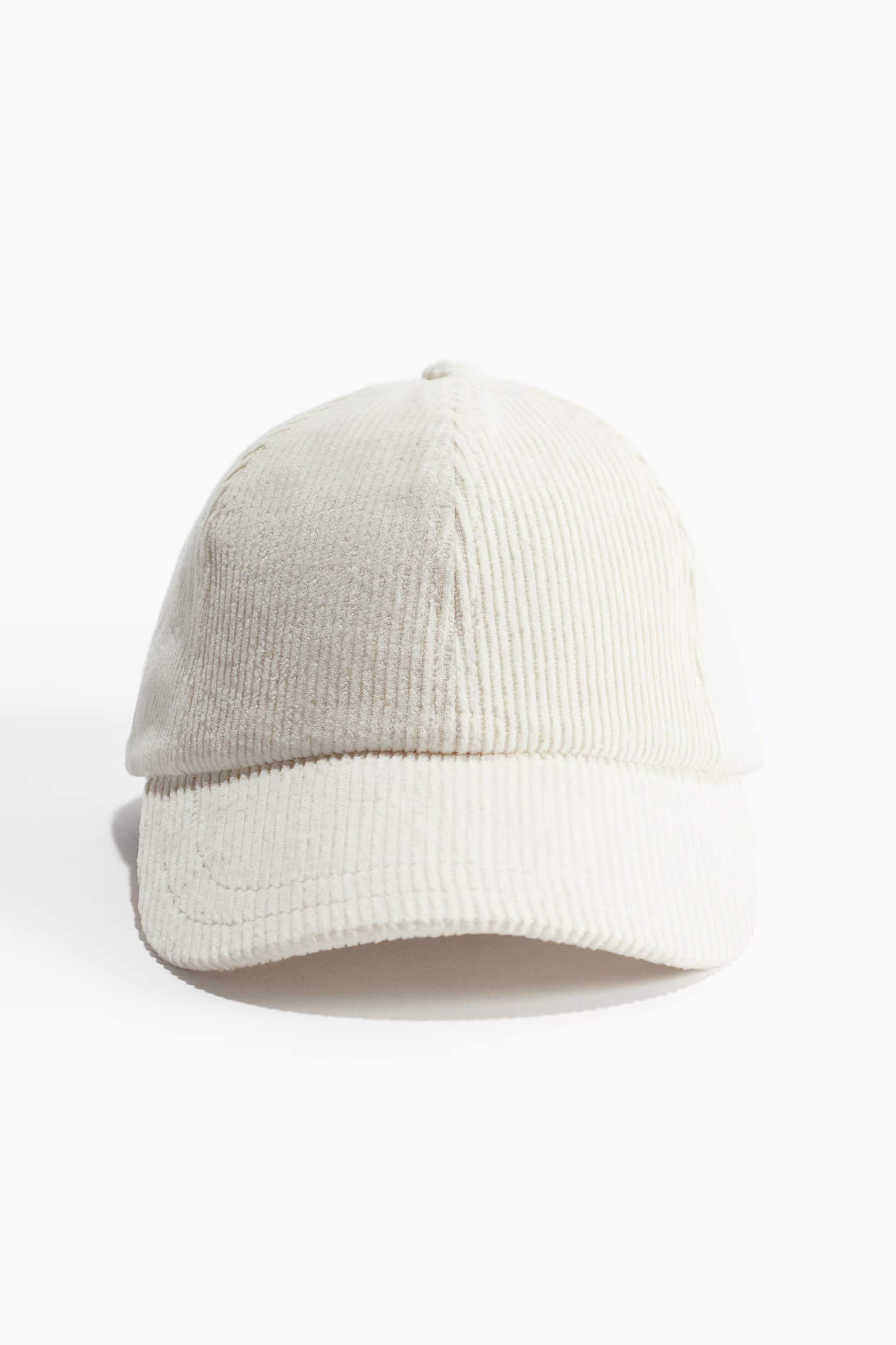 Casquette en velours côtelé - Blanc - FEMME | H&M FR | H&M (FR, IT, ES, PT, BE)