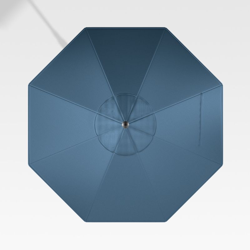 9' Round Sunbrella Sapphire Umbrella Canopy + Reviews | Crate and Barrel | Crate & Barrel