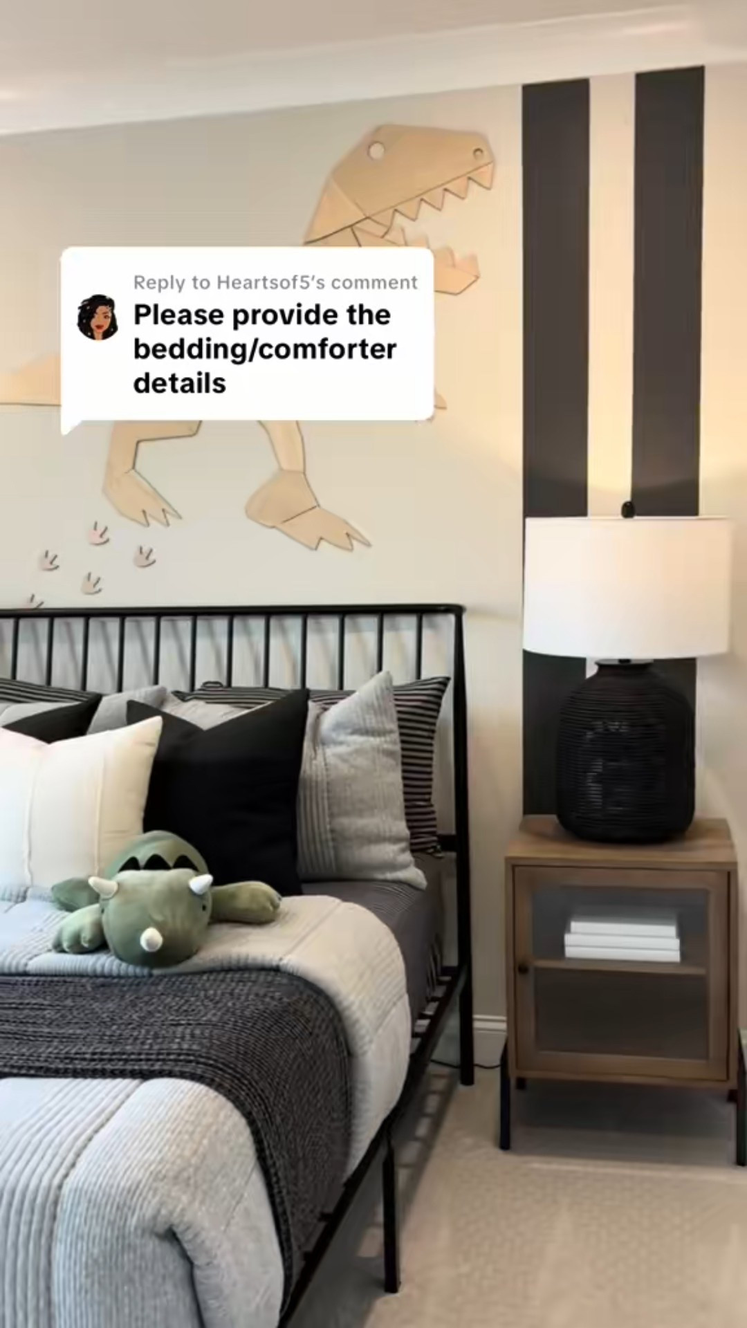 Rawr means ‘I love this room’ in dinosaur 🦖✨ This dino-themed bedroom is the perfect mix of cozy + adventurous; your little one’s imagination will run wild here!

#LTKHome #LTKmomlife #LTKKids