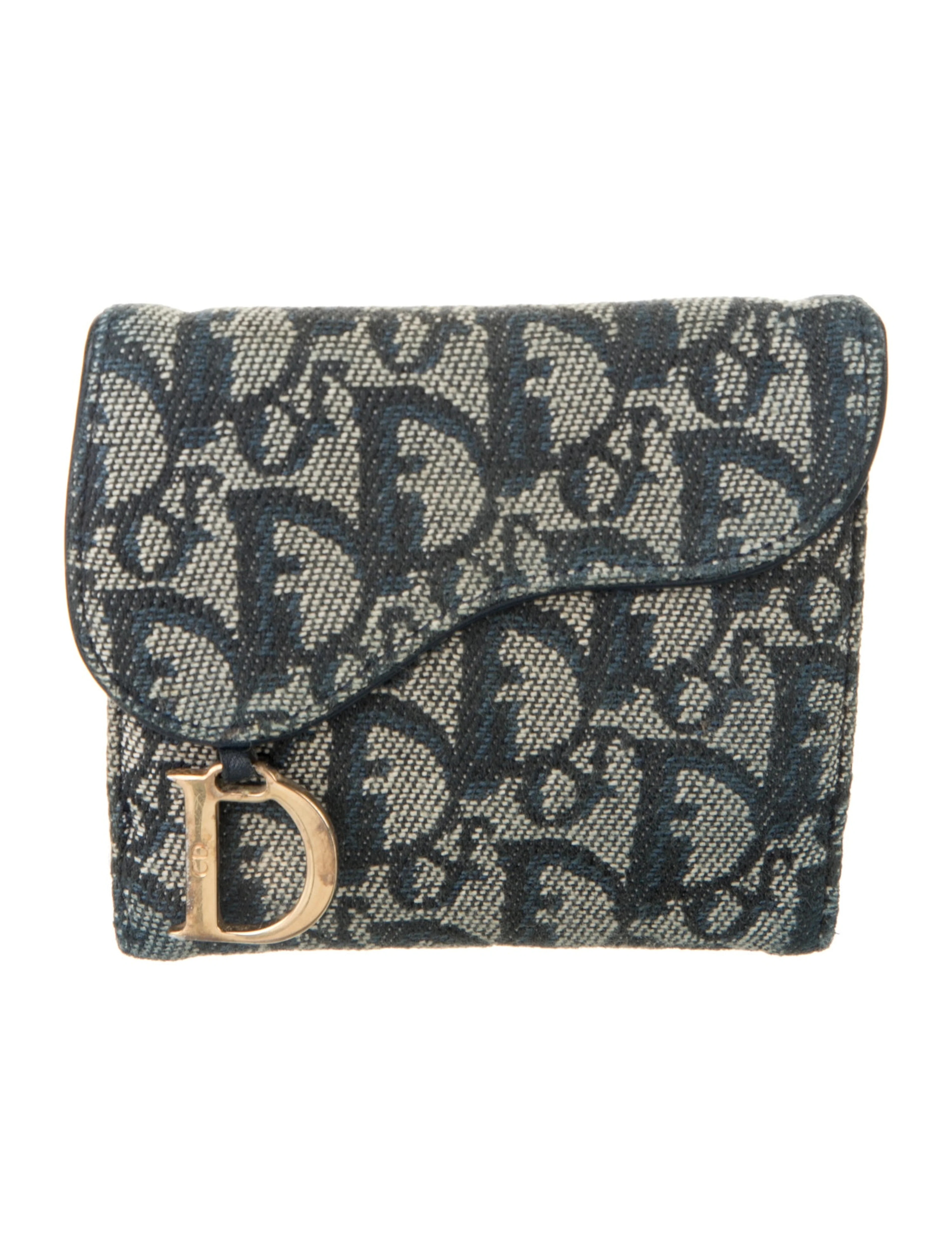 2002 Diorissimo Pattern Compact Wallet | The RealReal