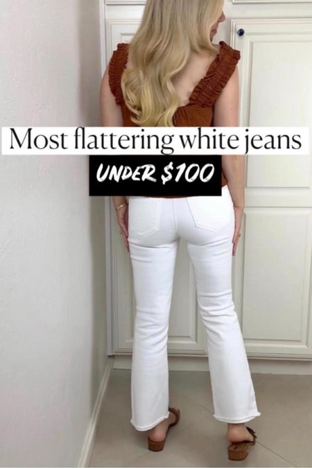 White jeans 
White denim


#LTKFindsUnder100