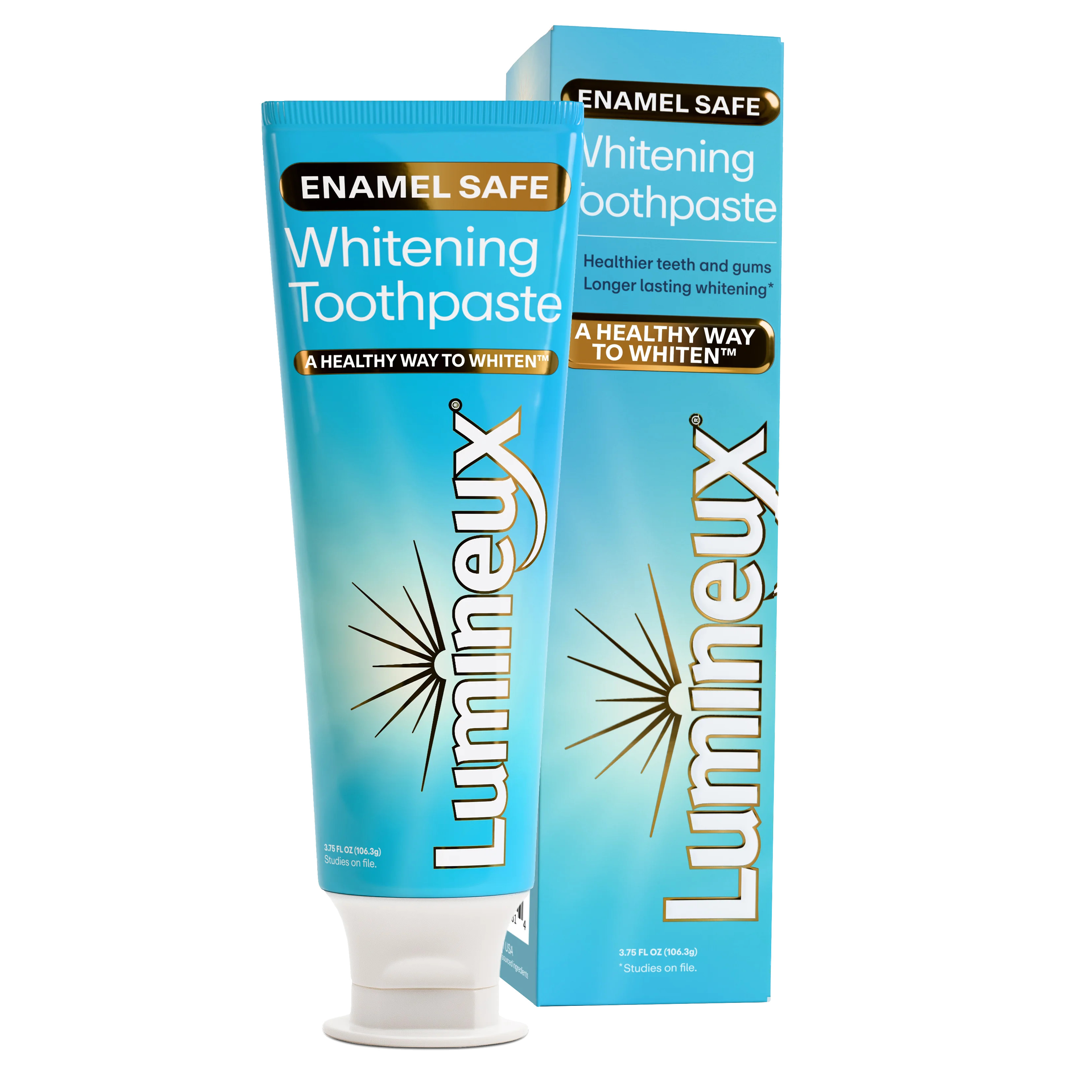 Lumineux Whitening Toothpaste, Fluoride Free & Enamel Safe, 3.75 fl. Oz. | Walmart (US)