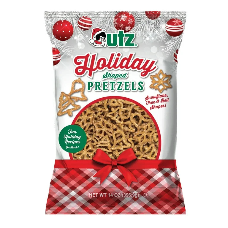 Utz Holiday Shaped Pretzels, 14 oz Bag | Walmart (US)
