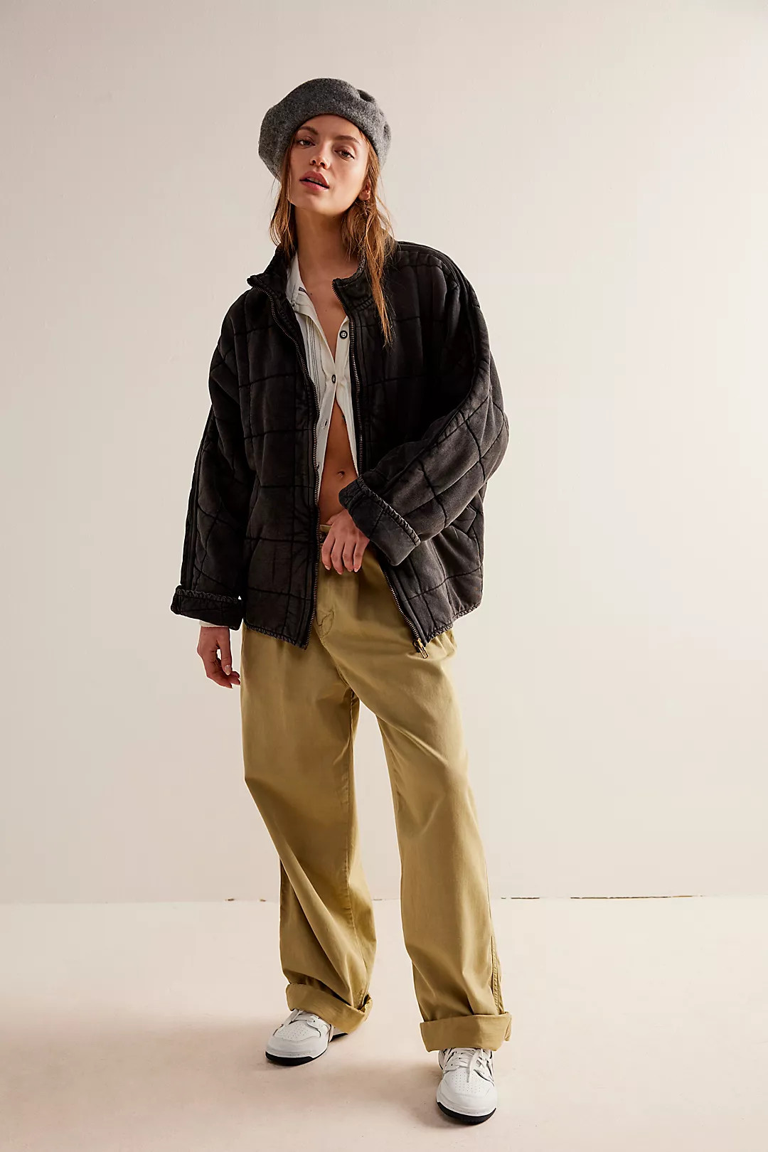 Dolman Quilted Knit Jacket | Free People (Global - UK&FR Excluded)