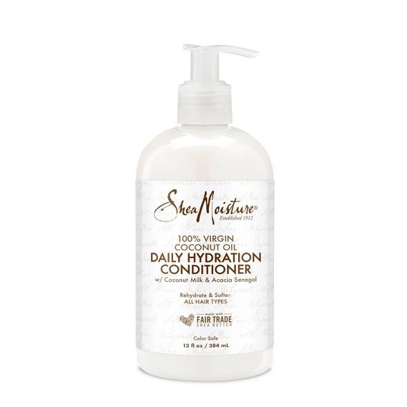 SheaMoisture Rehydrate & Soften 100% Virgin Coconut Oil Daily Hydration Conditioner for All Hair ... | Target
