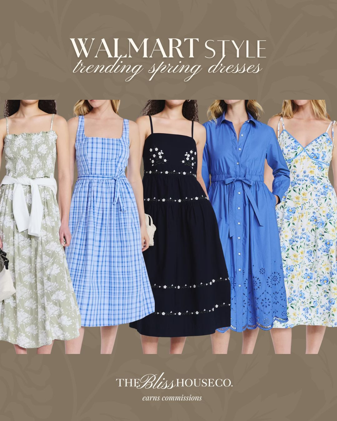 Trending Walmart spring dresses. 🤍 Floral midi dress, blue gingham dress, navy embroidered dress, button front shirt dress, lightweight sundress styles, affordable Walmart fashion finds.

Walmart spring dresses, affordable sundresses, floral midi dress, gingham dress outfit, navy summer dress, blue shirt dress, walmart fashion finds, casual spring outfits, budget friendly dresses, everyday summer style. 

 #LTKootd #LTKSeasonal