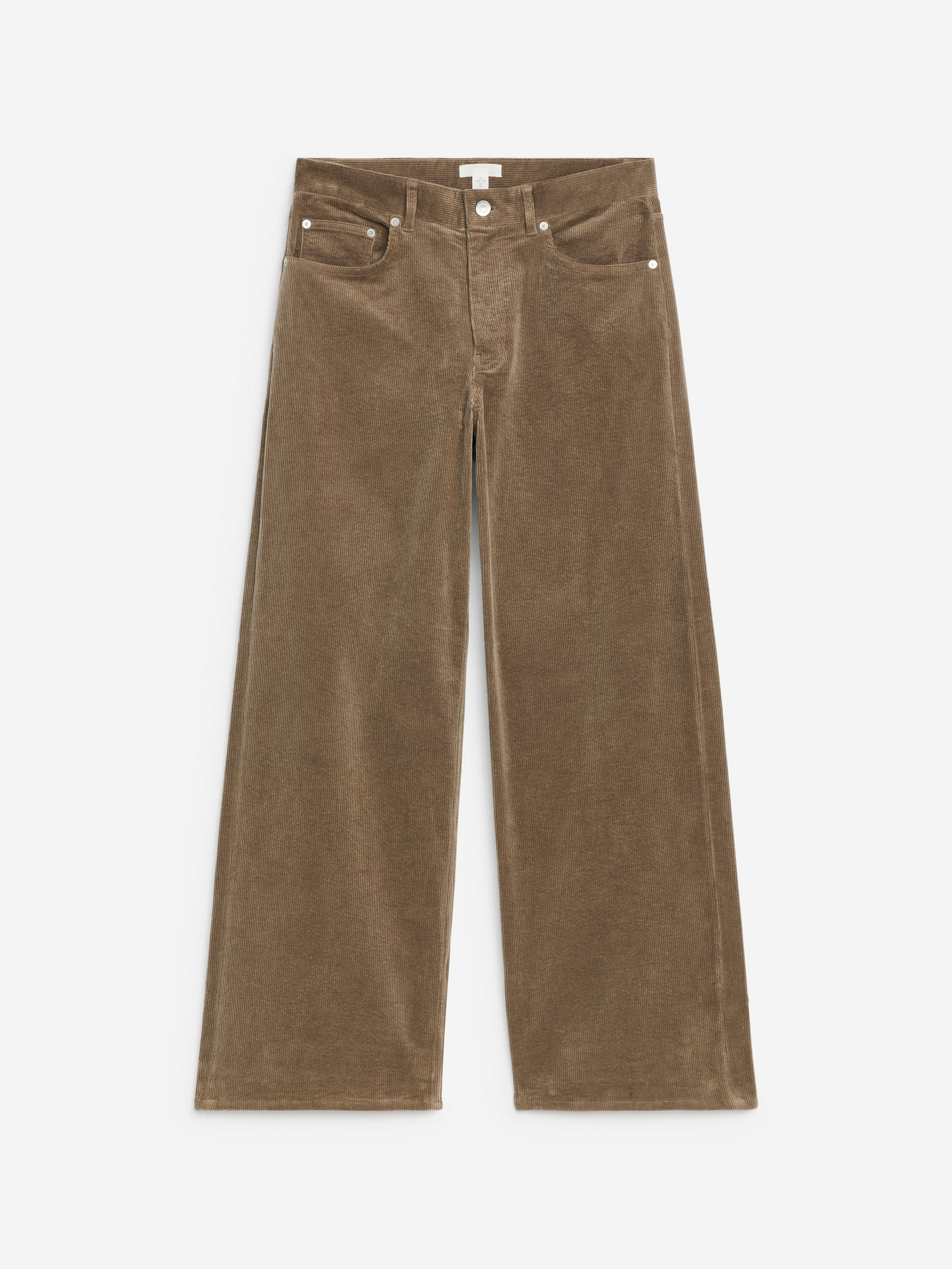 CLOUD Loose Wide Corduroy Jeans – Mole – Women – ARKET GB | Arket UK