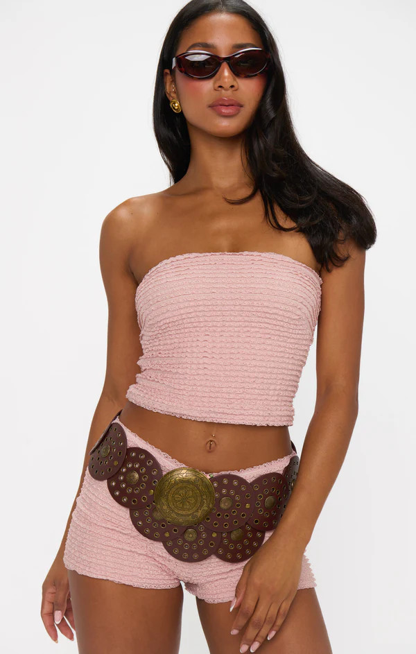 Nicki Tube Top ~ Pink Ruffle Lace | Show Me Your Mumu