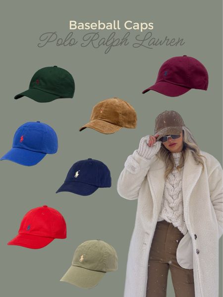 I currently have a polo hat obsession 🤭 linked some of my favorite colors right now! 

#LTKstyletip #LTKSeasonal #LTKMostLoved