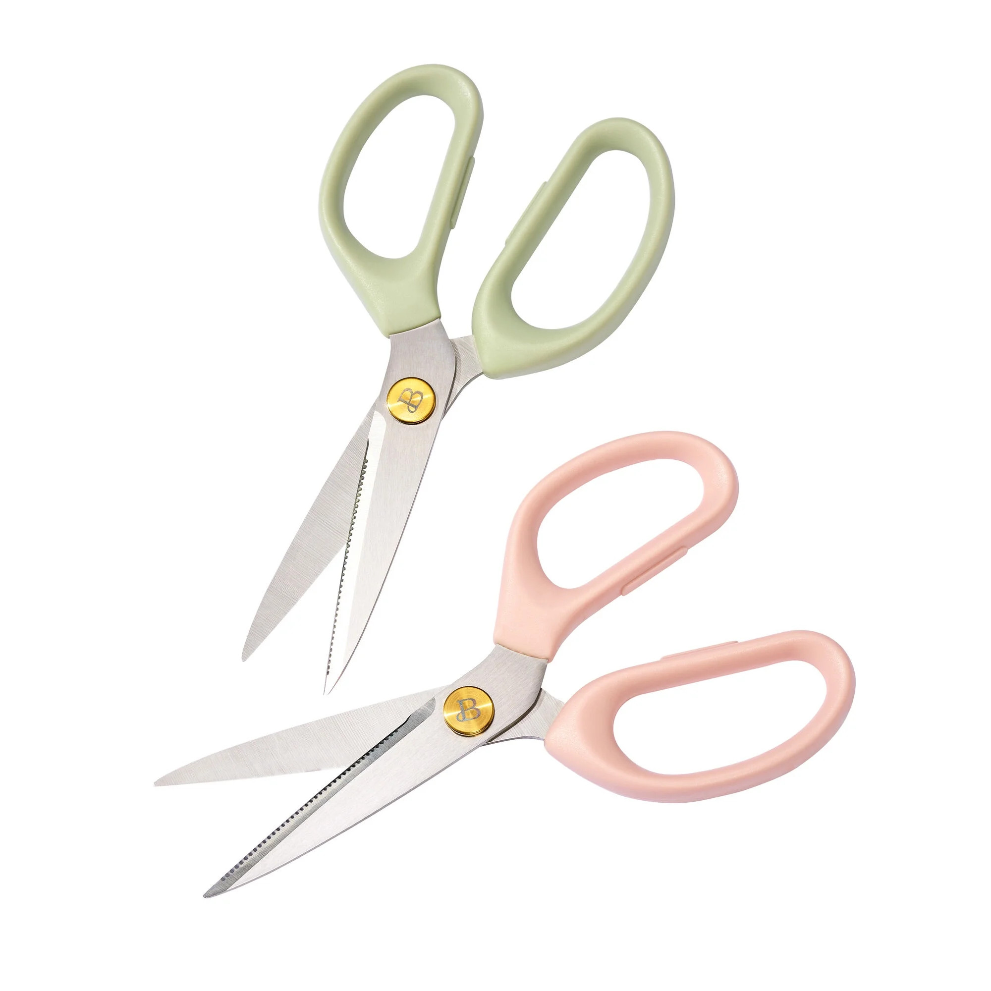 Beautiful 2 Piece Kitchen Scissors Set, Rose' and Sage Green by Drew Barrymore | Walmart (US)