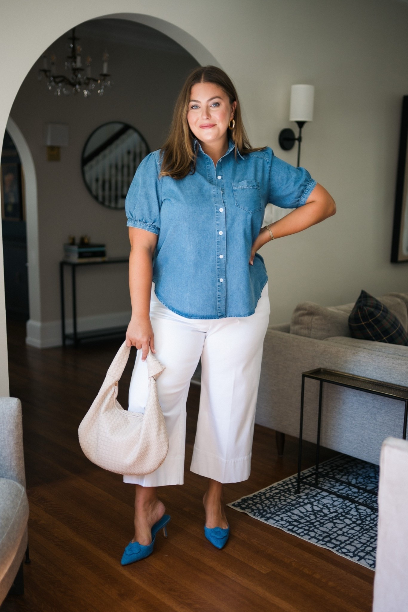 Wearing size XXL in top & 1X in white jeans. Use CARALYN15 at Spanx

#LTKSeasonal #LTKMidsize #LTKWorkwear