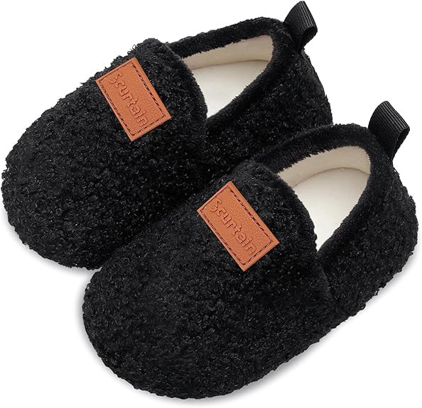 Scurtain Unisex Kids Toddler Slippers | Amazon (US)