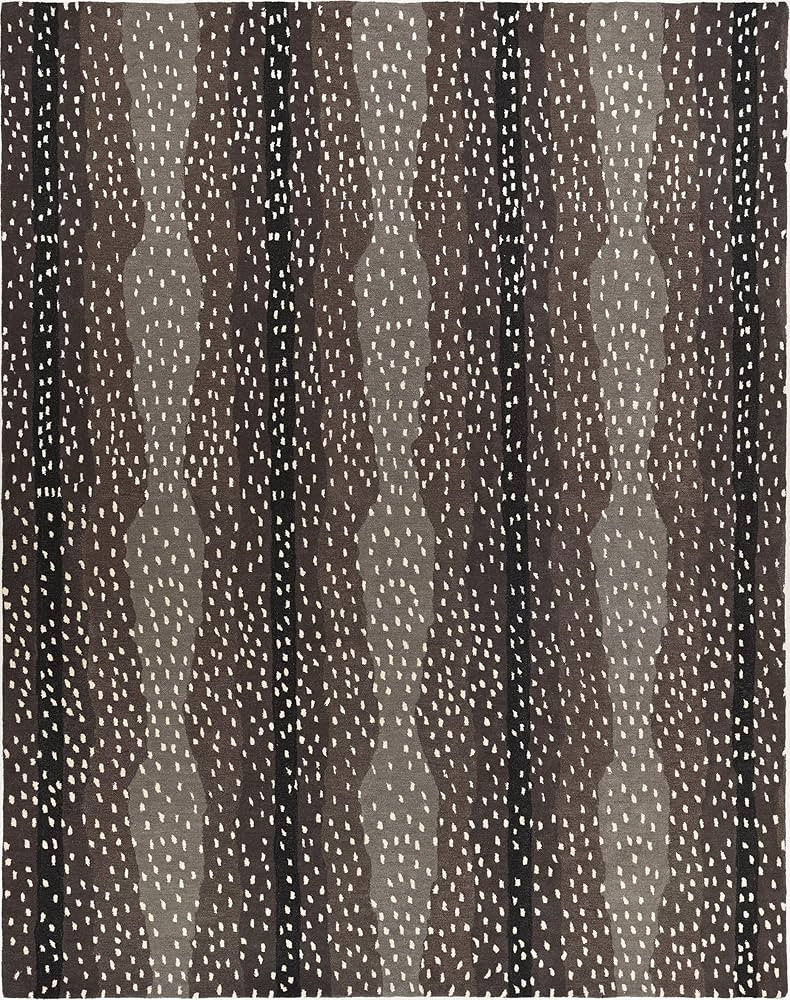 Restoration and Renovation Antelope Cheetah Blue Animal Contemporary Handmade 100% Woolen Area Ru... | Amazon (US)