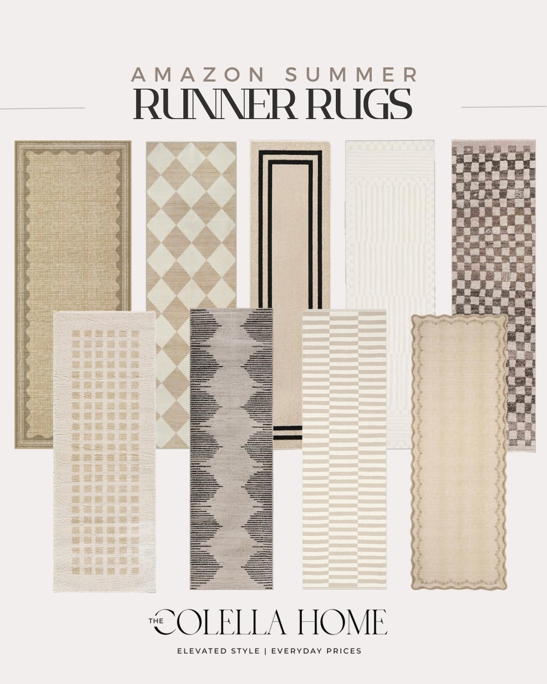 Loving these runner rugs from Amazon!

Looks for less, rugs, home decor, home accentss

#LTKSaleAlert #LTKSeasonal #LTKHome