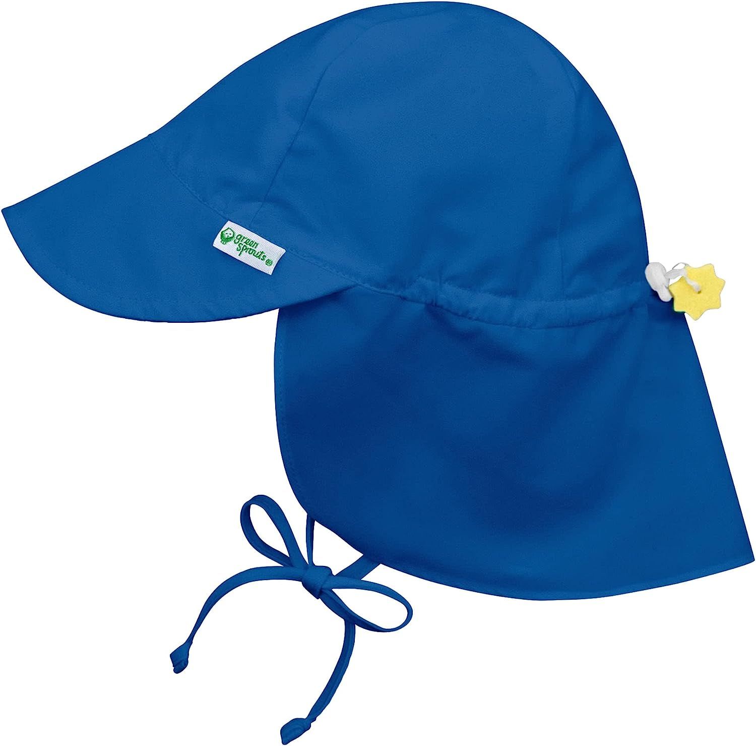 i play. Baby Flap Sun Protection Swim Hat, Royal Blue, 0-6 Months | Amazon (US)