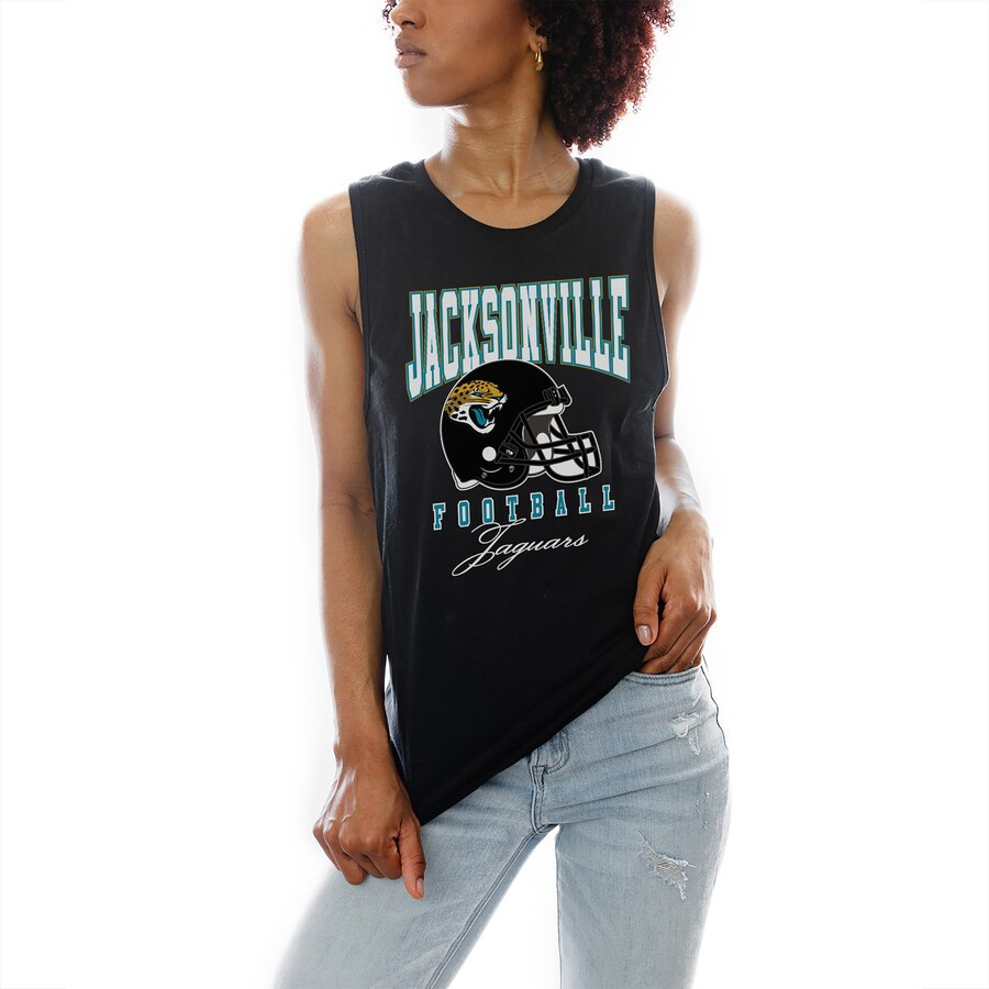 Jacksonville Jaguars Gameday Couture Women's Preseason Opener Racerback Tank Top - Black | Fanatics