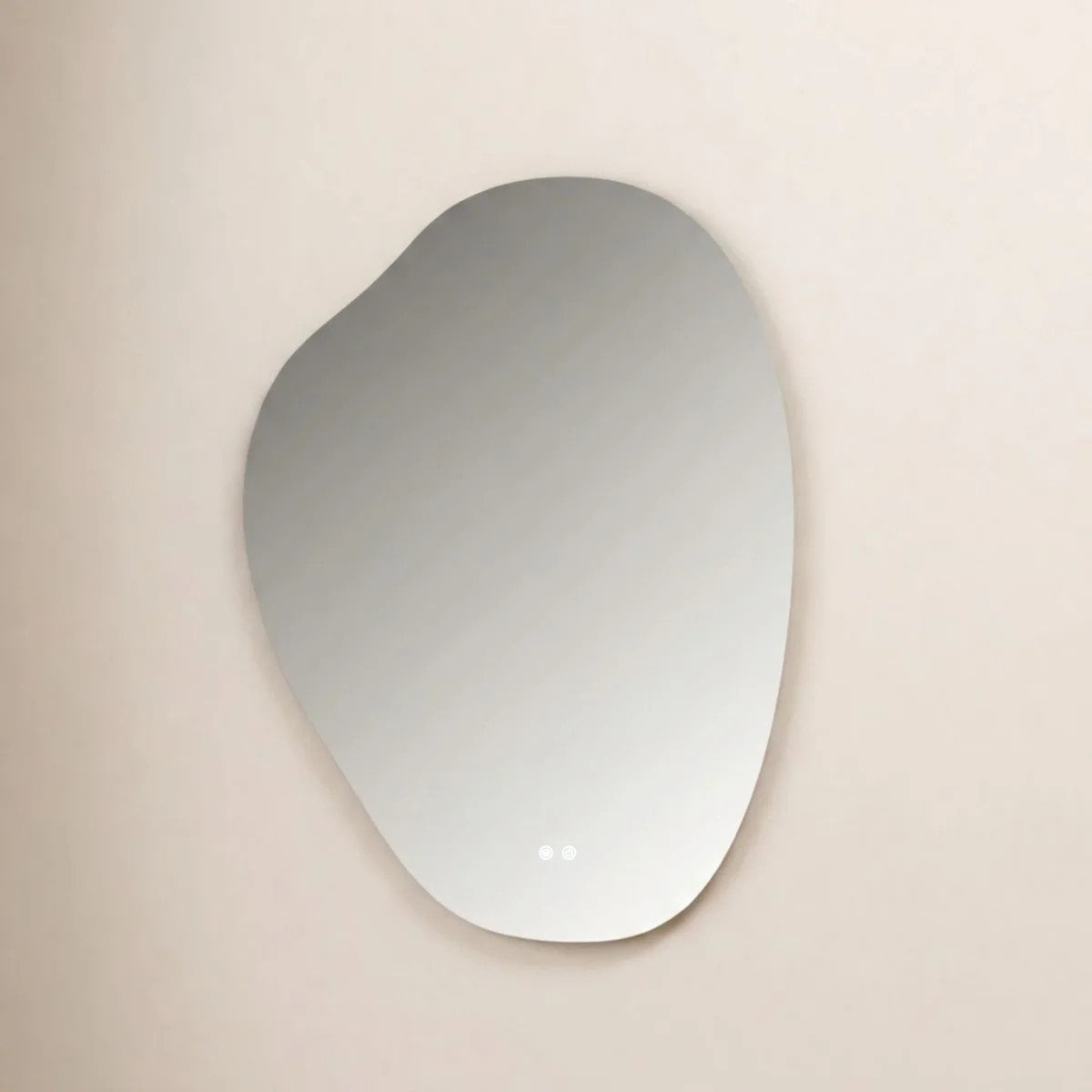Aura LED Organic Bathroom Vanity Mirror | Wayfair North America