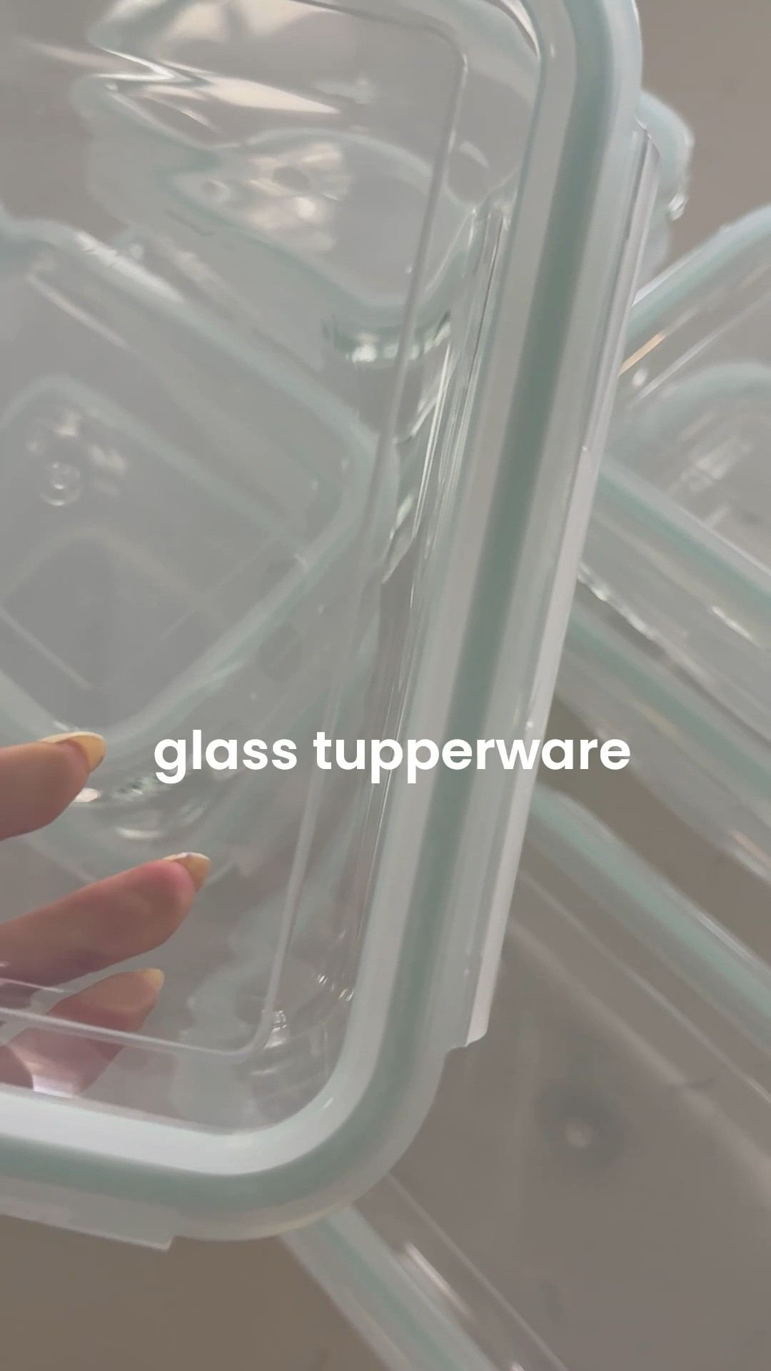 made the switch to this glass Tupperware (plastic lid) and am so excited cause I’ve had an all plastic kind that was very similar and have loved them (minus the plastic lol) and they’ve been cracking anyway so I ordered these!! this size is the best for a lunch portion of leftovers!! 

| Tupperware | lunch containers | kitchen 

#LTKHome